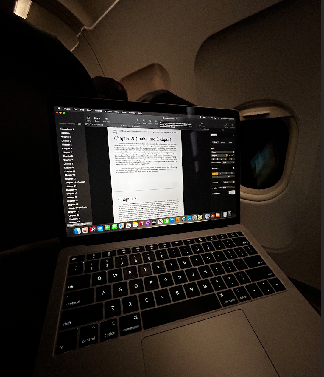 Traveling and Writing