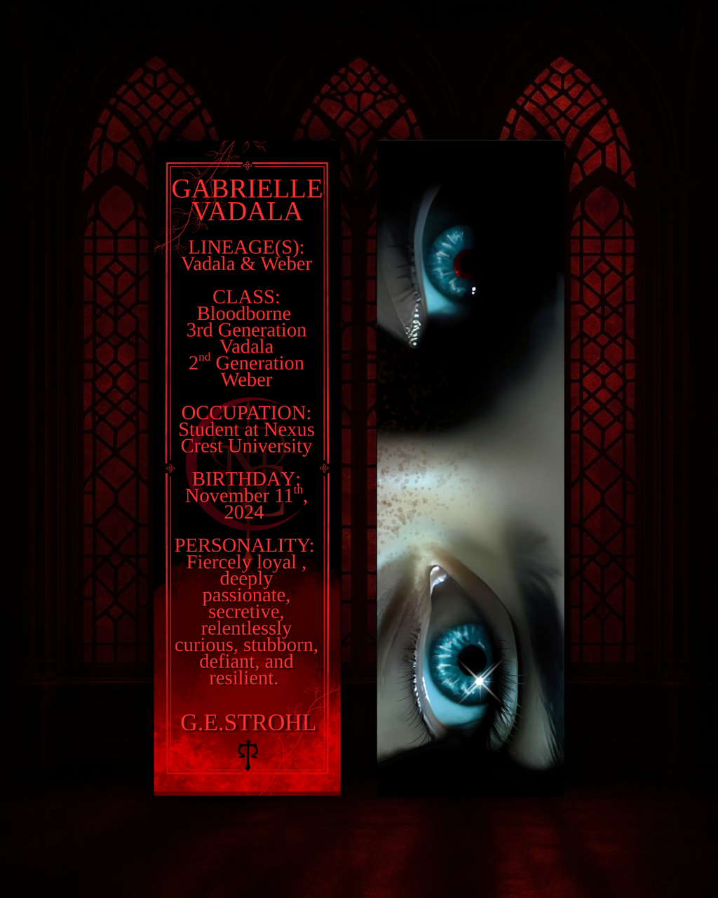 Gabrielle Vadala Bookmark