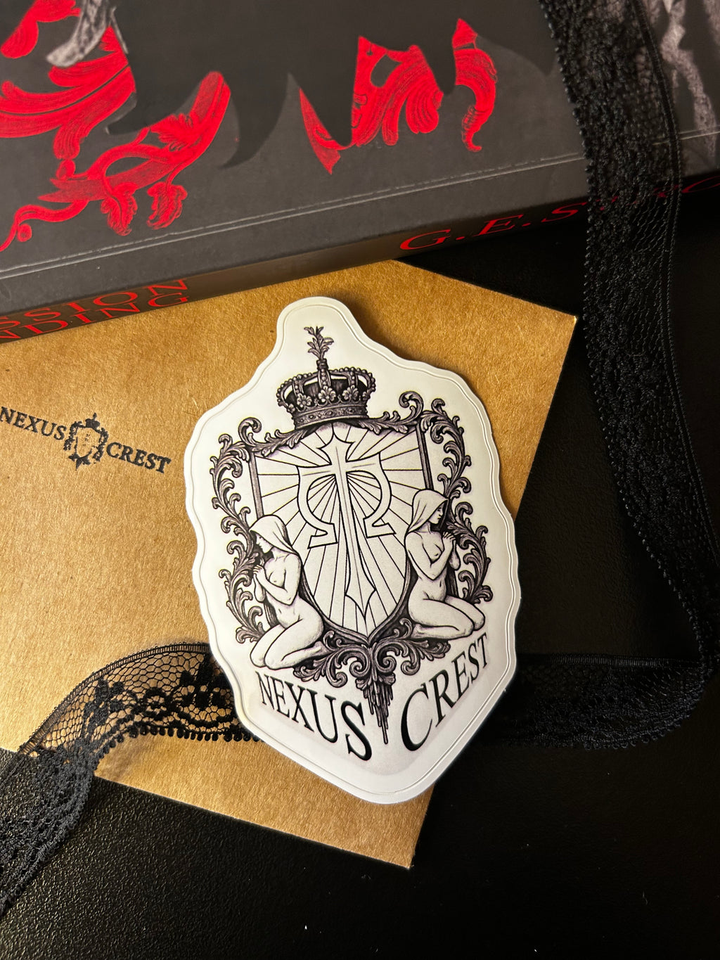 Nexus Crest University Crest Sticker