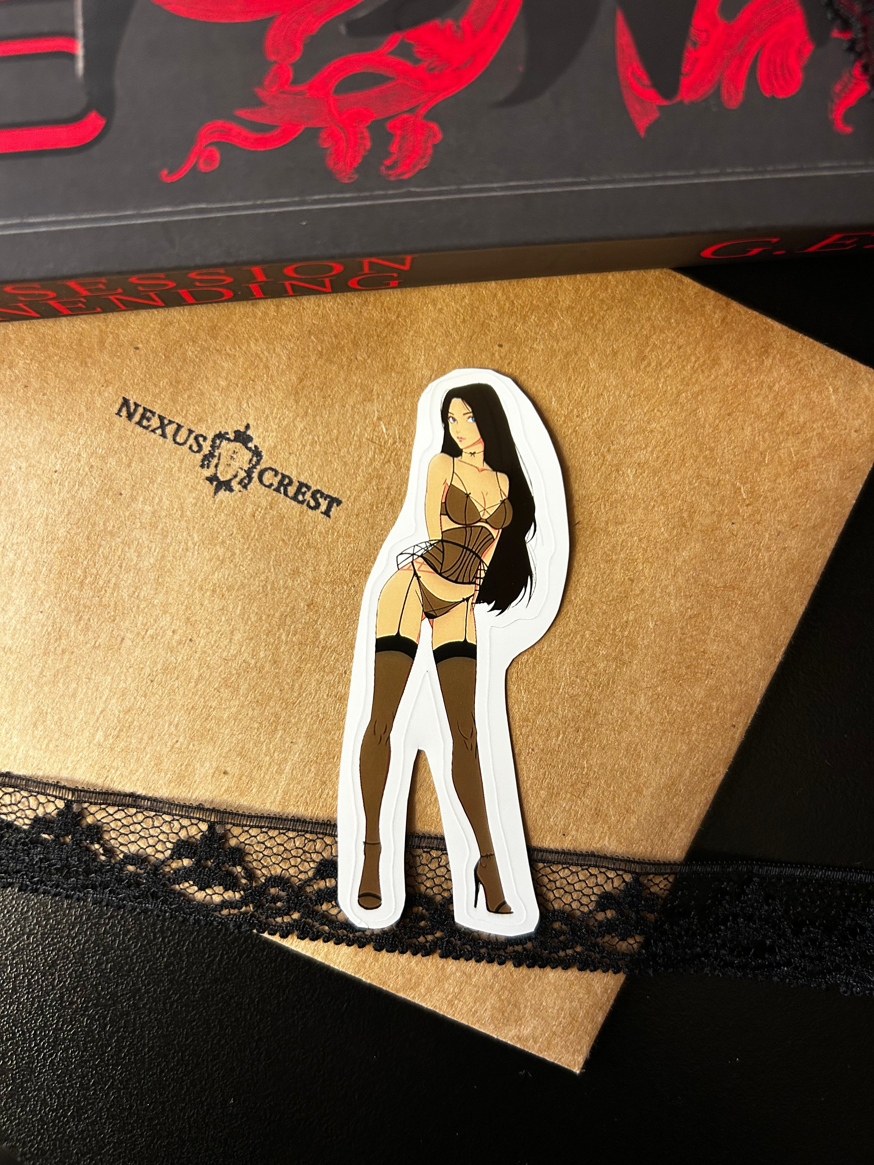 Gabrielle Lingerie Party Sticker
