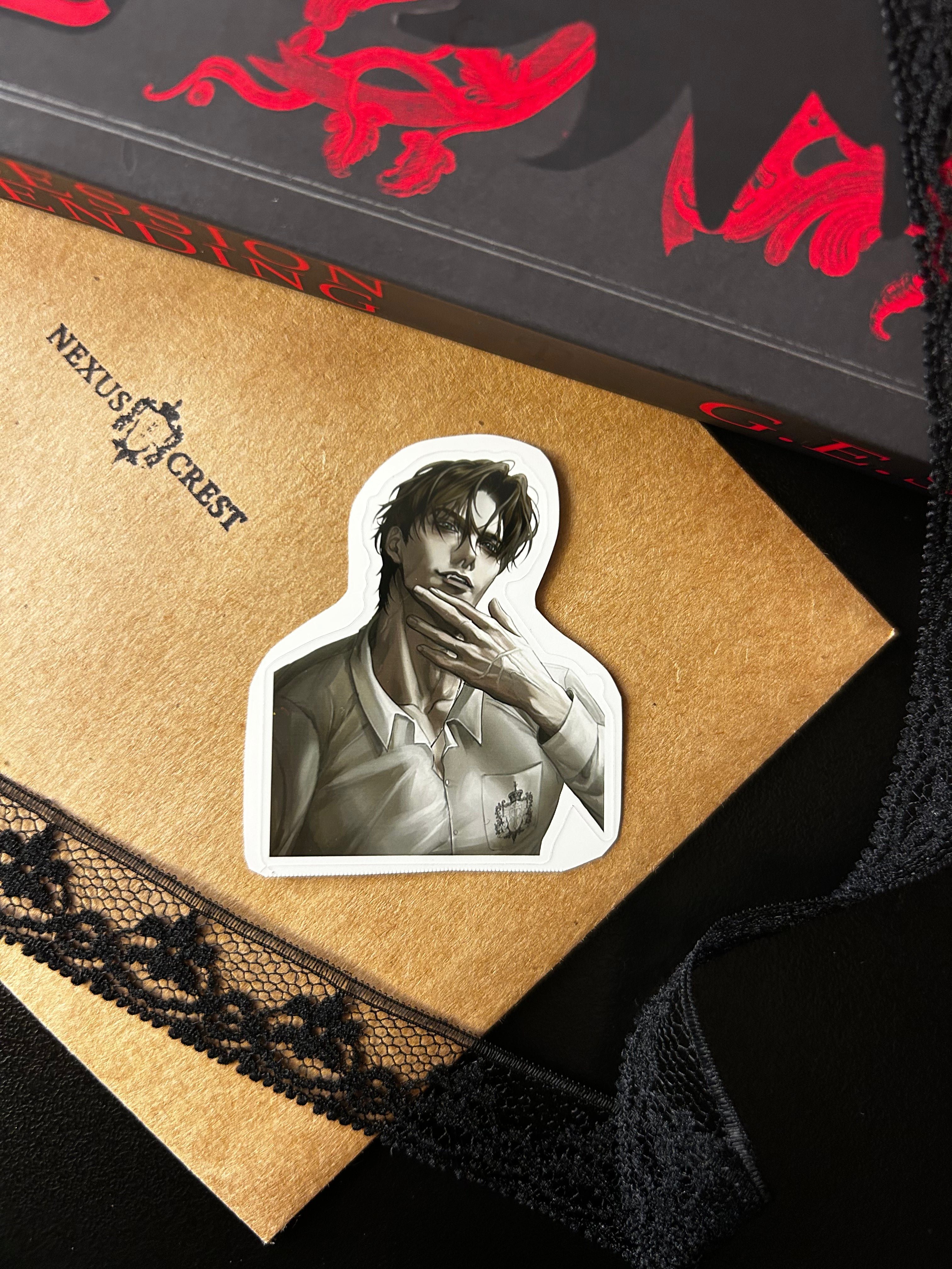 Michael Malec Anime Portrait Sticker