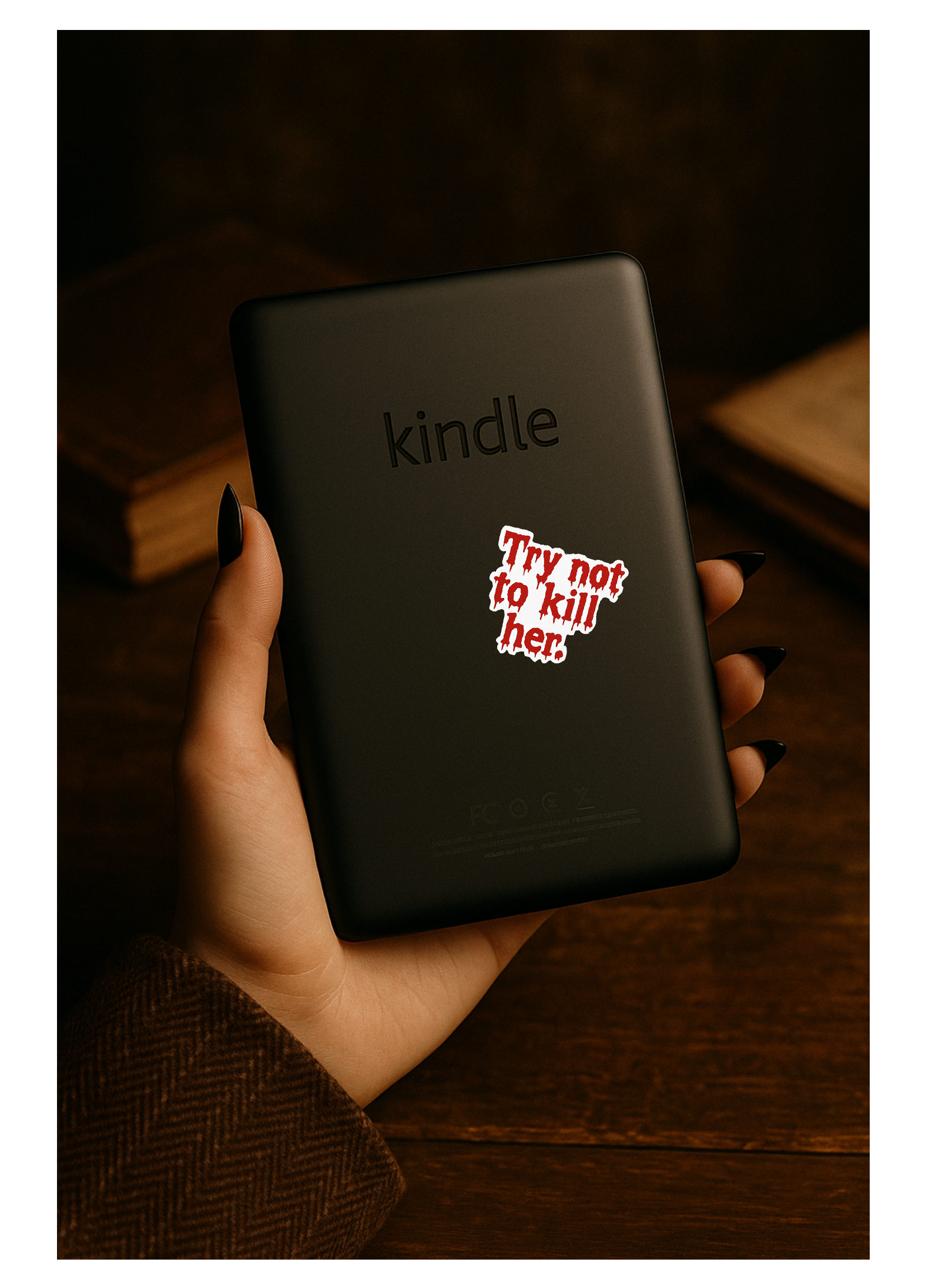 "Try not to kill her." - Sticker