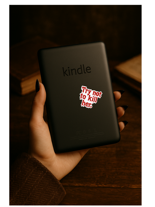 "Try not to kill her." - Sticker